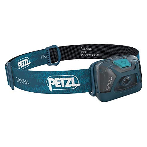 Petzl Tikkina Blue Hybrid LED Headlamp 250 Lumens